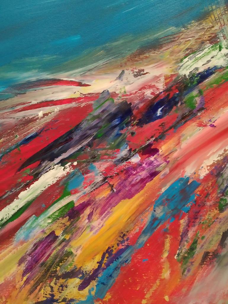 Original Abstract Expressionism Abstract Painting by Jgb - Javier González Briceño