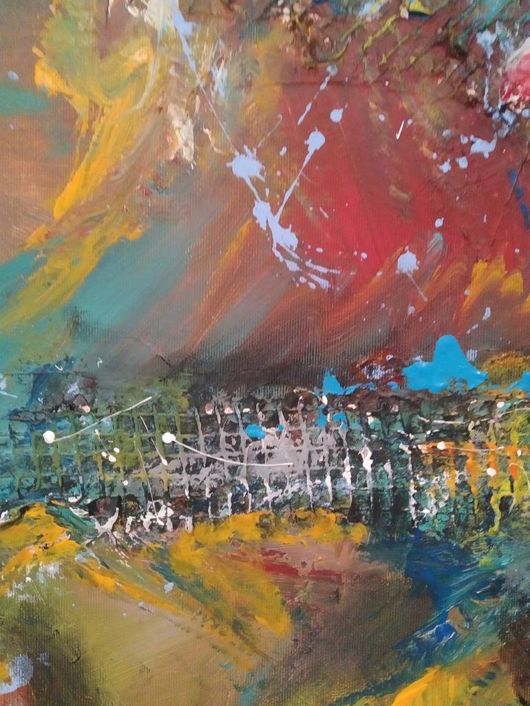 Original Abstract Painting by JGB - Javier González Briceño