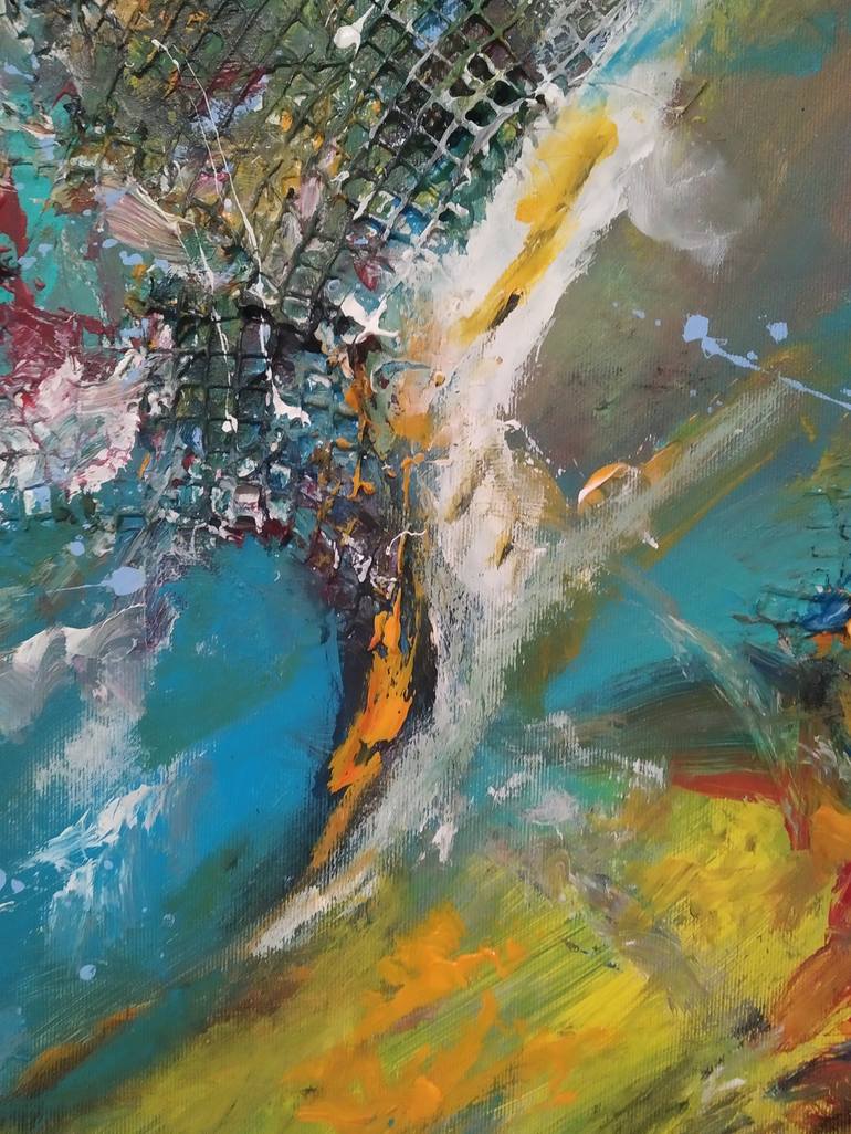 Original Abstract Painting by JGB - Javier González Briceño