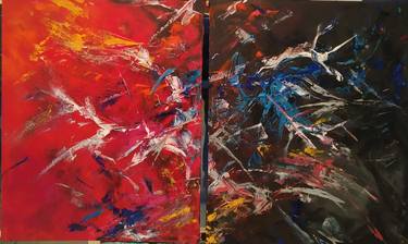 Original Abstract Expressionism Abstract Paintings by JGB - Javier González Briceño
