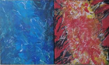 Original Abstract Expressionism Abstract Paintings by JGB - Javier González Briceño