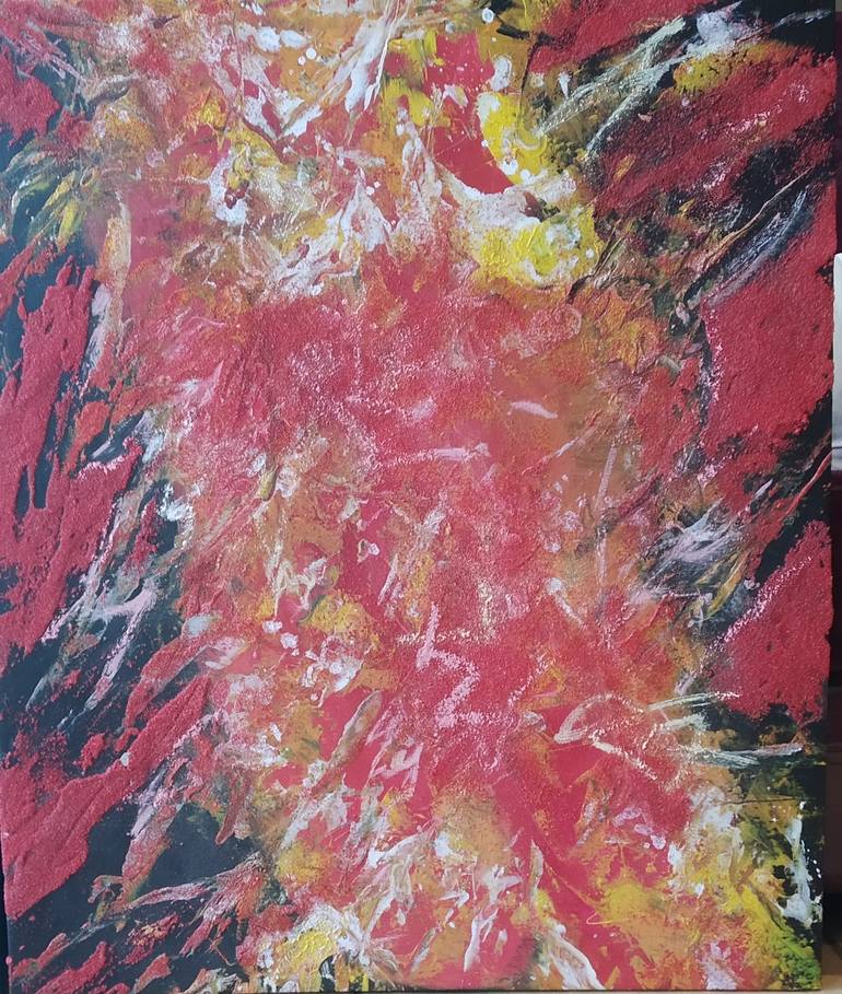 Original Abstract Expressionism Abstract Painting by JGB - Javier González Briceño