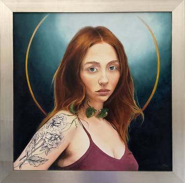 Original Baroque People Paintings by Rebecca Waechter