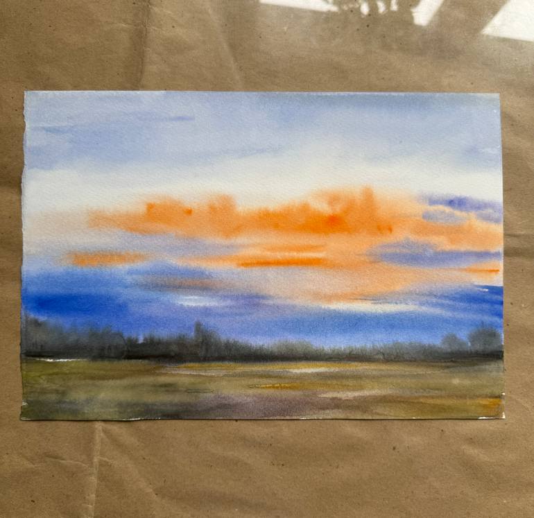 Original Realism Landscape Painting by Anna Lyashenko