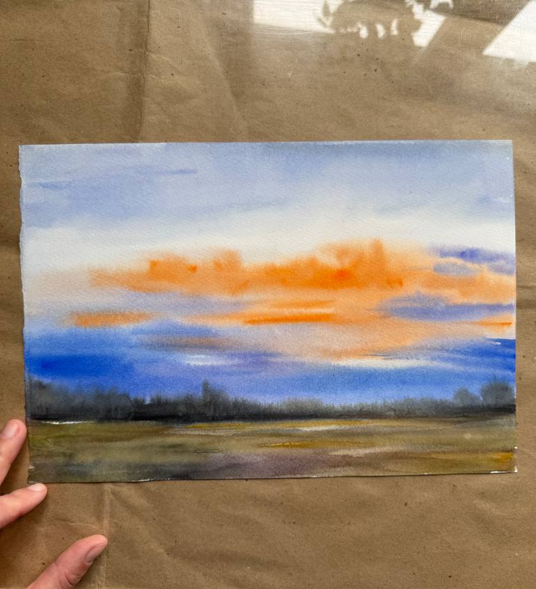 Original Realism Landscape Painting by Anna Lyashenko