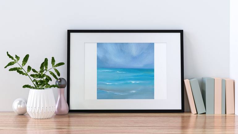 Original Fine Art Seascape Painting by Anna Lyashenko