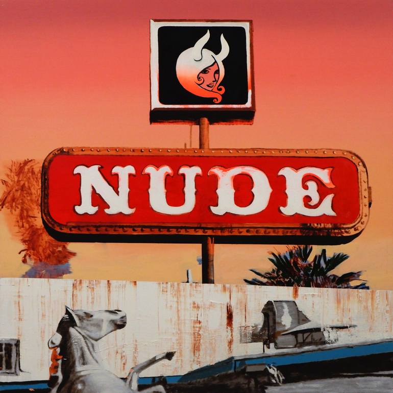 Original Documentary Pop Culture/Celebrity Paintings by Piotr Szczur