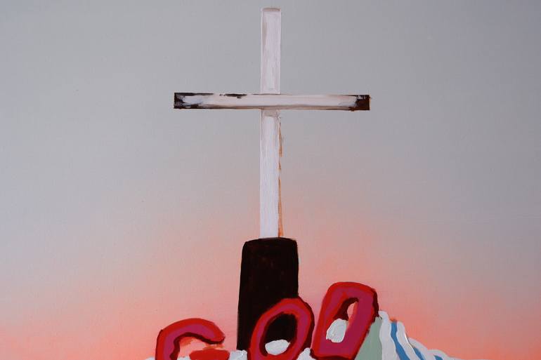 Original Abstract Landscape Painting by Piotr Szczur