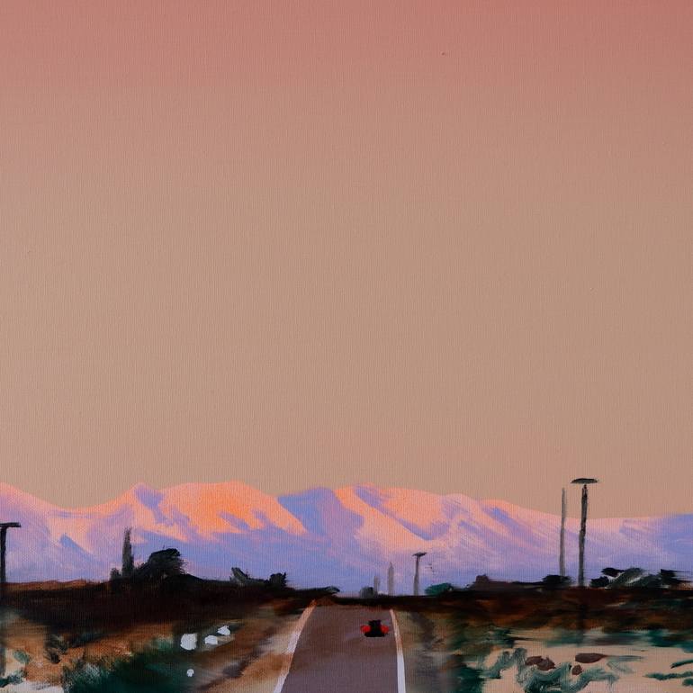 Original Contemporary Travel Painting by Piotr Szczur