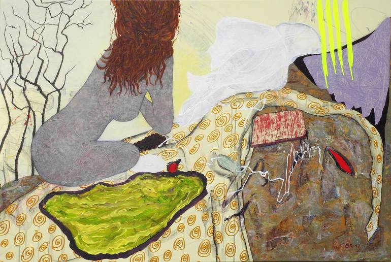 Print of Figurative Nude Paintings by Bettina Charlotte Radatz