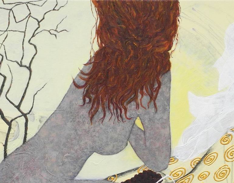 Original Figurative Nude Painting by Bettina Charlotte Radatz