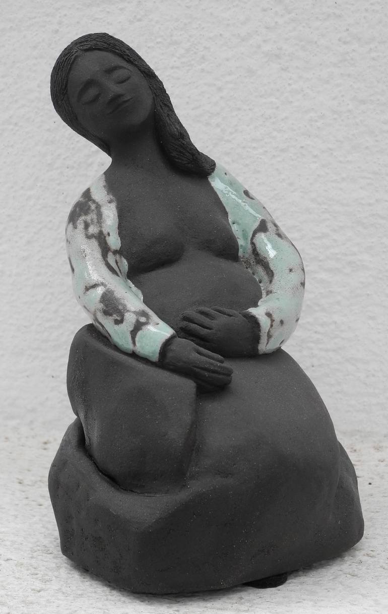 Original Figurative Women Sculpture by Bettina Charlotte Radatz