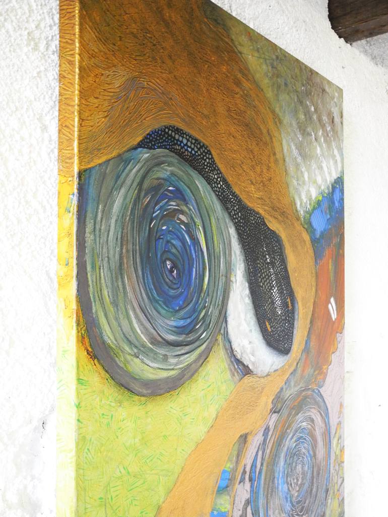 Original Abstract Nature Painting by Bettina Charlotte Radatz