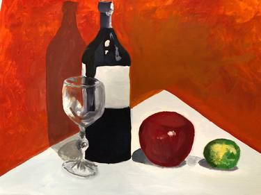Apple and Wine Glass thumb