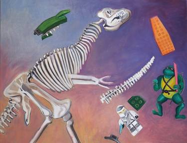Original Pop Art Humor Paintings by Agnieszka Sowala-Kozlowska