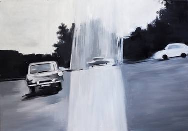 Original Car Paintings by Agnieszka Sowala-Kozlowska