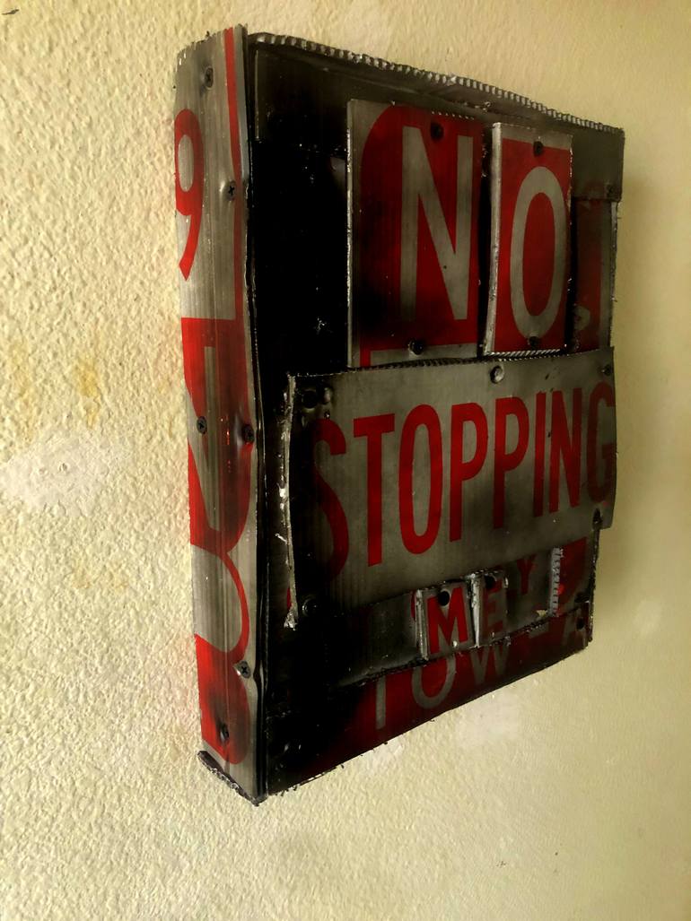 Original Contemporary Typography Mixed Media by Kasim Patton