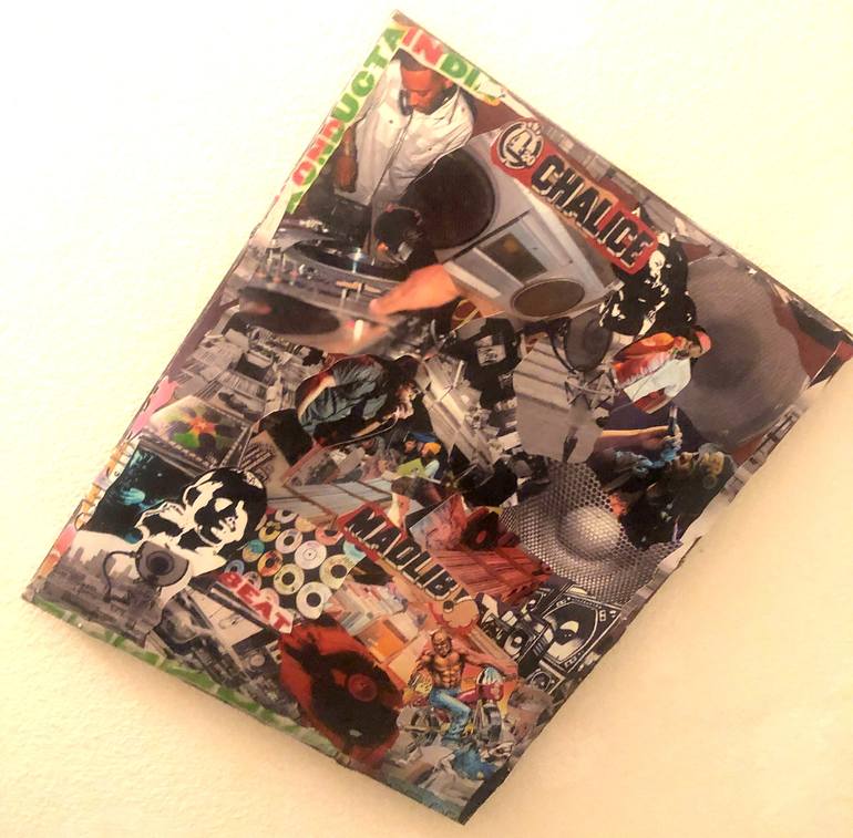 Original Abstract Music Collage by Kasim Patton