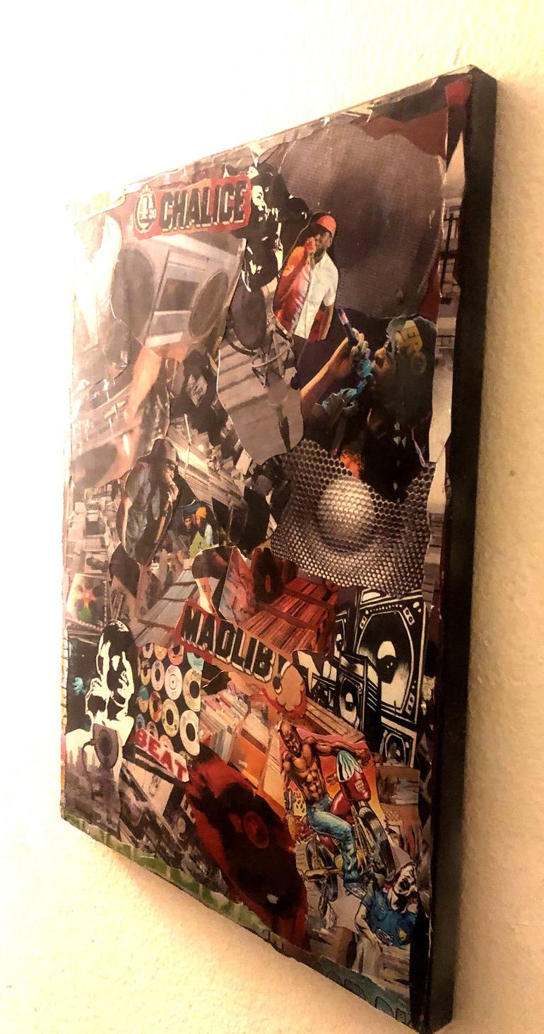 Original Abstract Music Collage by Kasim Patton