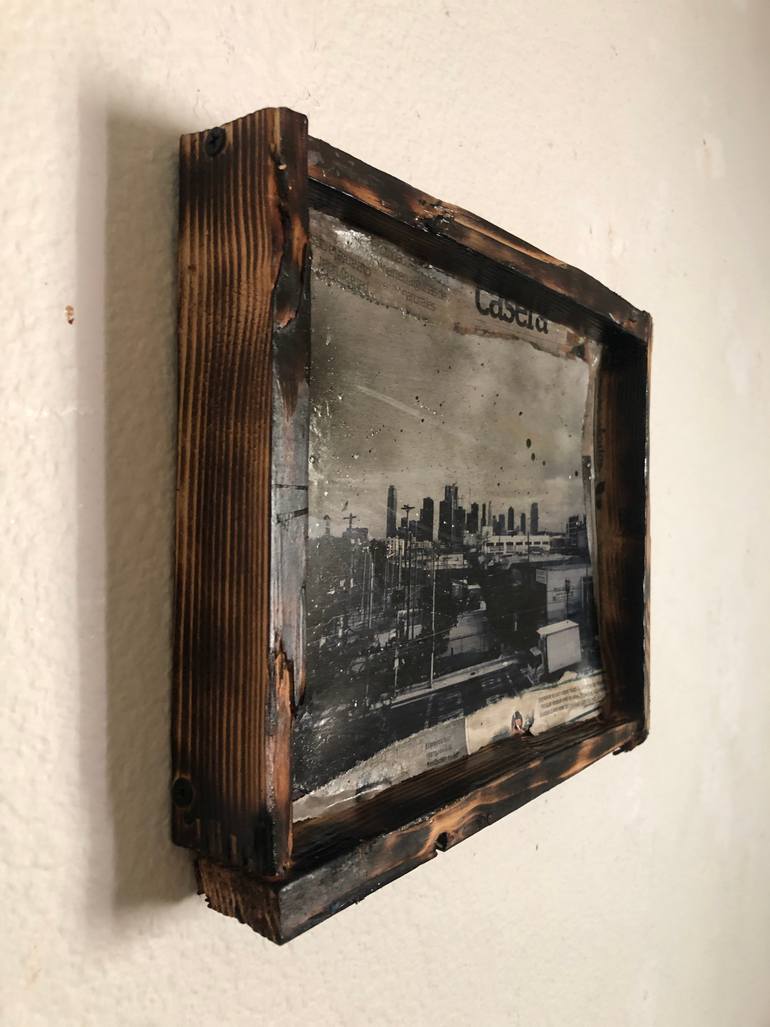 Original Documentary Landscape Sculpture by Kasim Patton