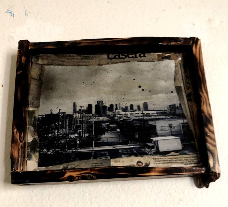Original Documentary Landscape Sculpture by Kasim Patton