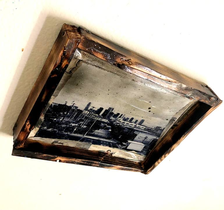Original Documentary Landscape Sculpture by Kasim Patton