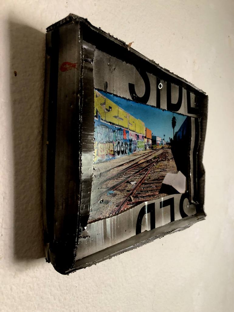 Original Street Art Graffiti Sculpture by Kasim Patton