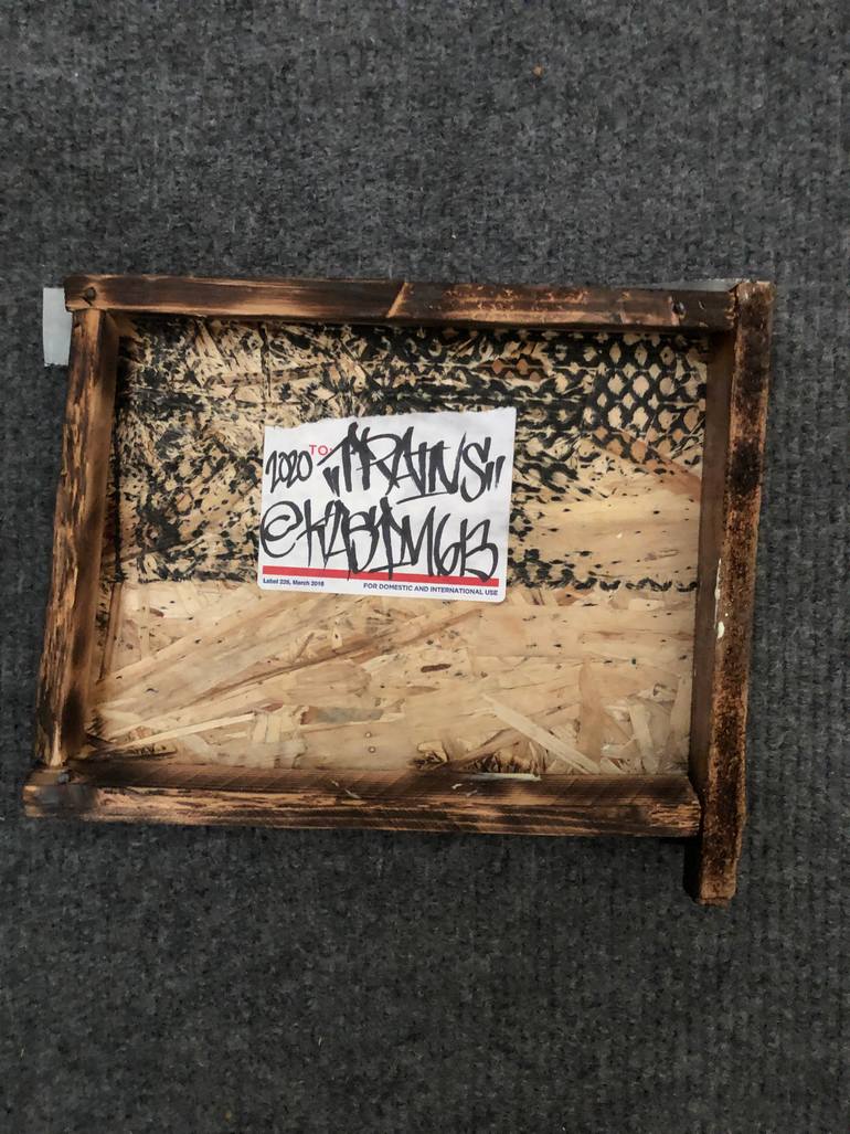 Original Street Art Transportation Sculpture by Kasim Patton