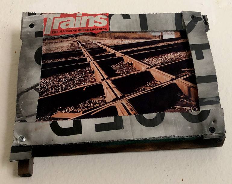 Original Street Art Transportation Sculpture by Kasim Patton