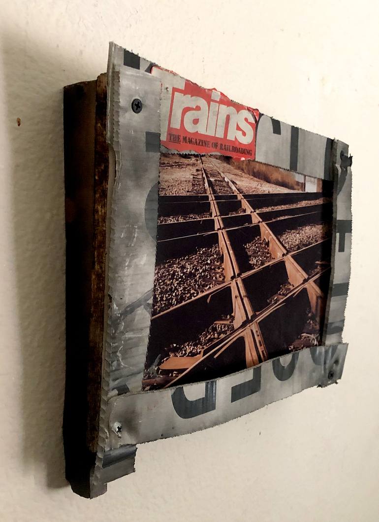 Original Street Art Transportation Sculpture by Kasim Patton