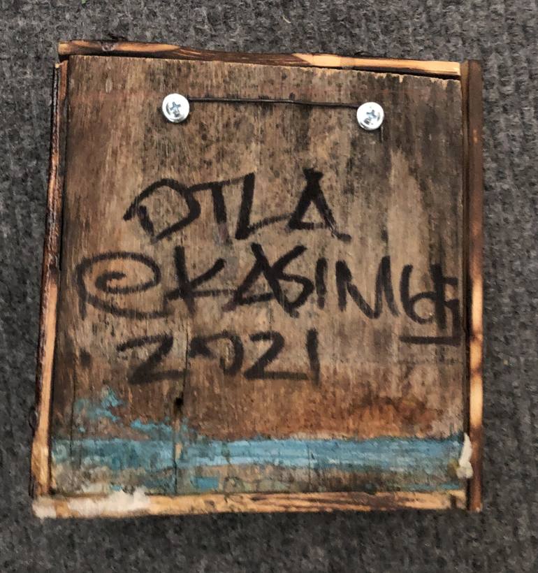 Original Street Art Graffiti Sculpture by Kasim Patton