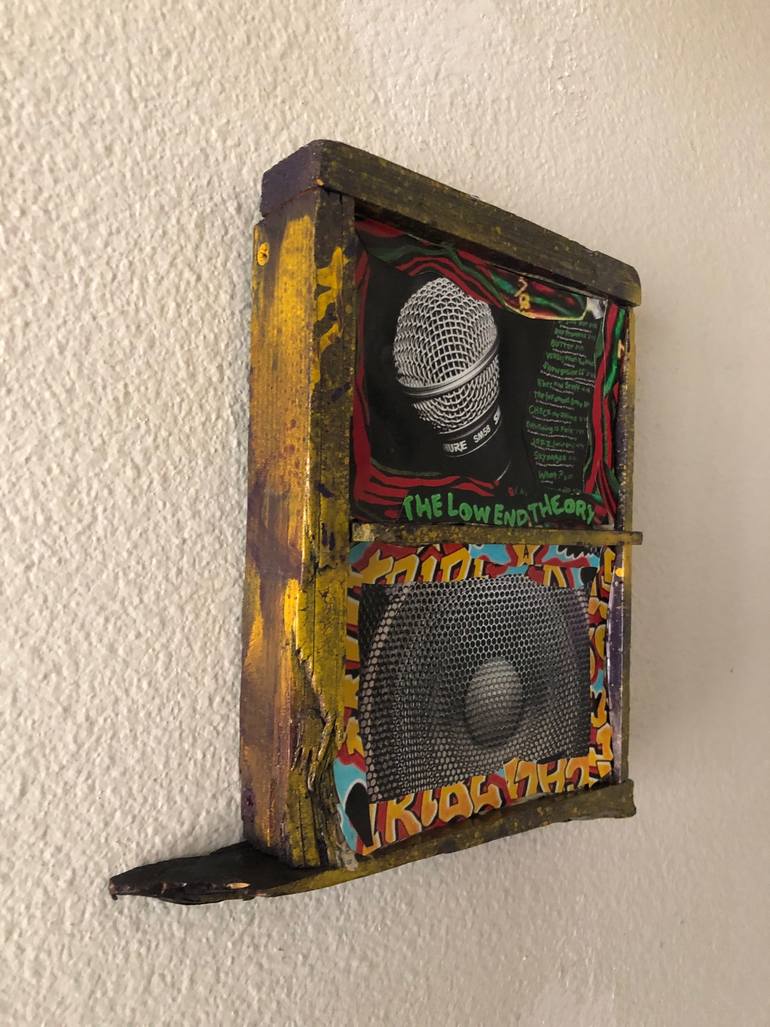 Original Contemporary Music Mixed Media by Kasim Patton