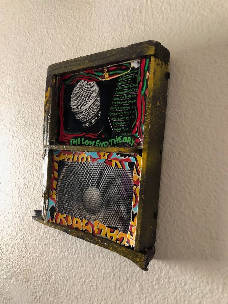 Original Contemporary Music Mixed Media by Kasim Patton