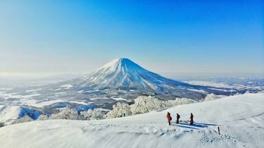 Mount Yotei, backcountry snowboarding - Limited Edition 1 of 5 - Limited Edition of 5 thumb