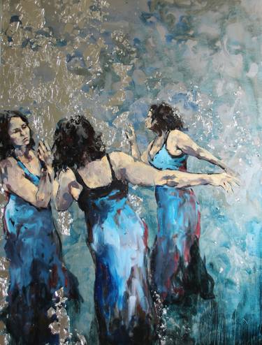 Print of Expressionism People Paintings by Katarina Meglic