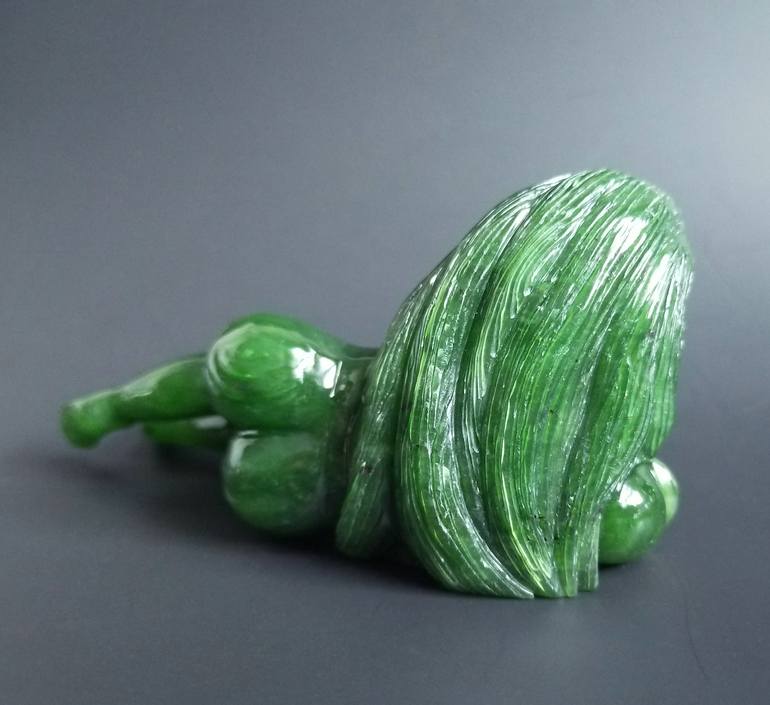 Original Art Deco Women Sculpture by Jimmy Wang