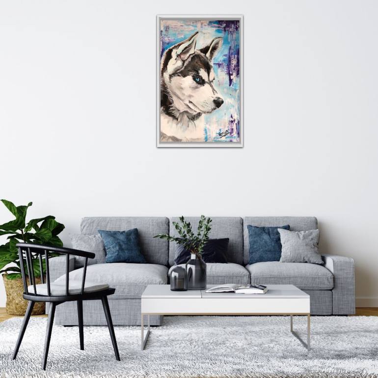Original Abstract Animal Painting by Yana Venedchuk