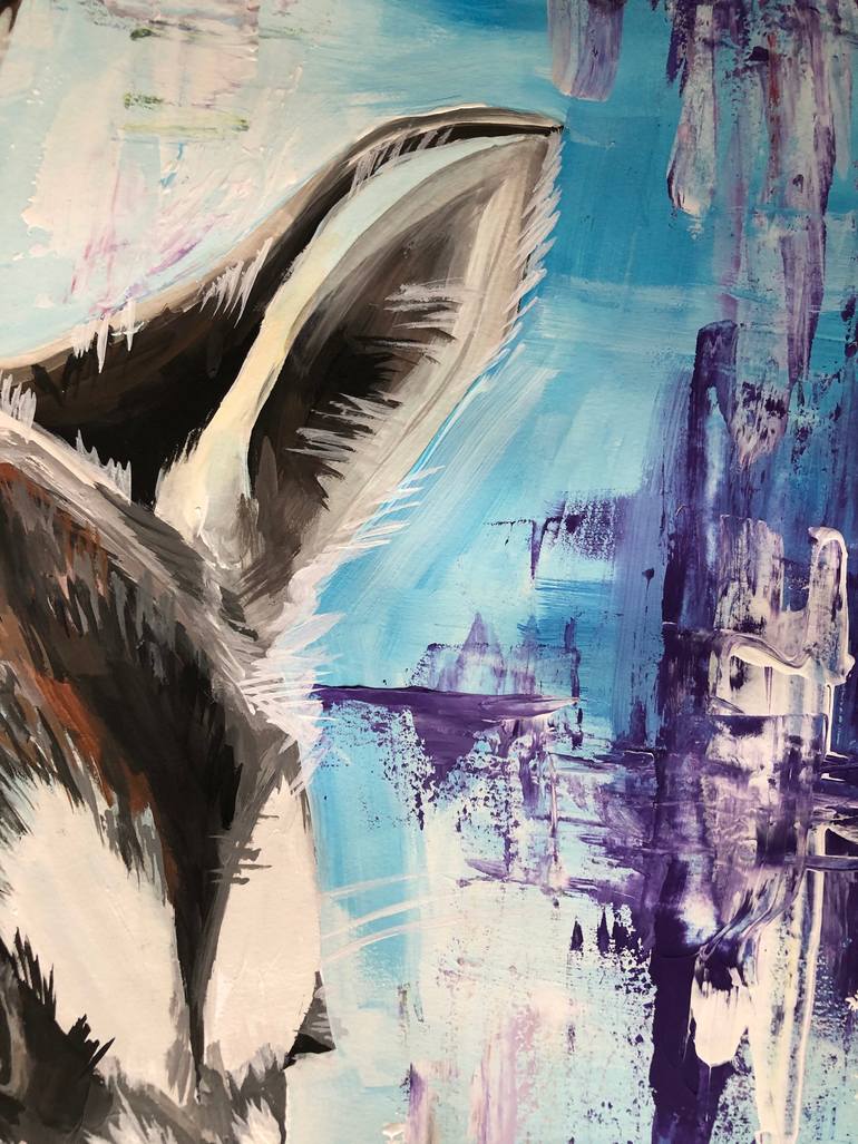 Original Abstract Animal Painting by Yana Venedchuk