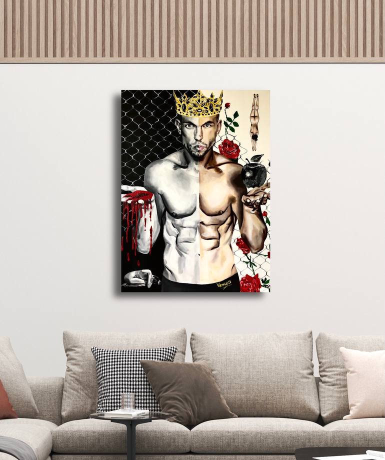 Original Figurative Fantasy Painting by Yana Venedchuk
