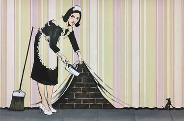 Maid, After Banksy thumb