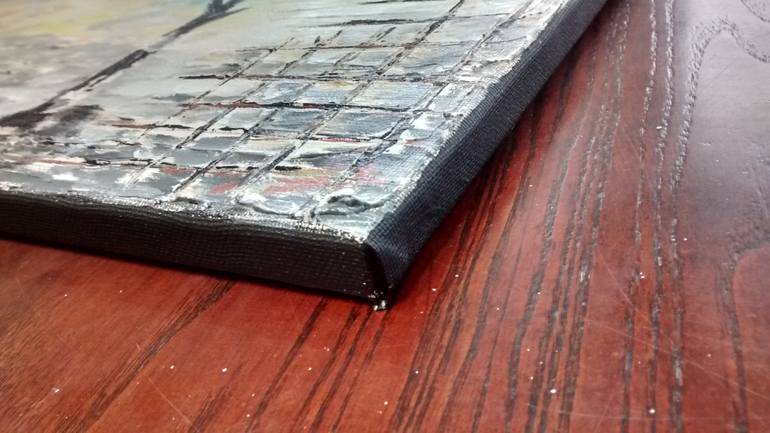 Original Abstract Landscape Painting by Daniela Marazova