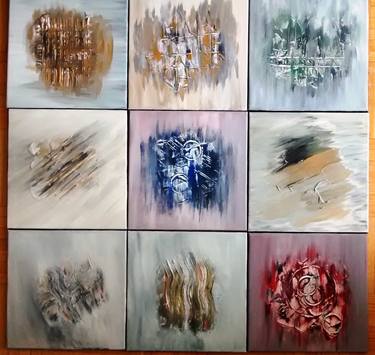 Original Abstract Paintings by DANIELA MARAZOVA