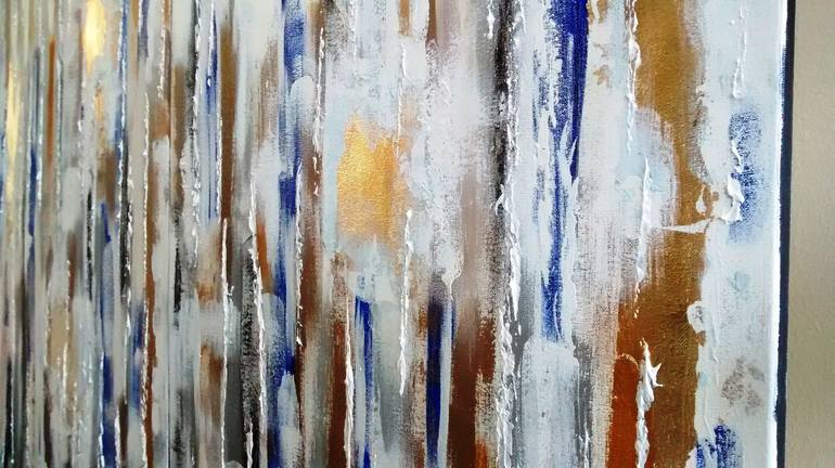 Original Abstract Expressionism Abstract Painting by DANIELA MARAZOVA