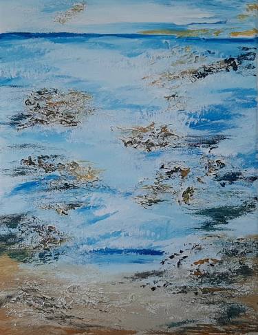 Print of Seascape Paintings by DANIELA MARAZOVA