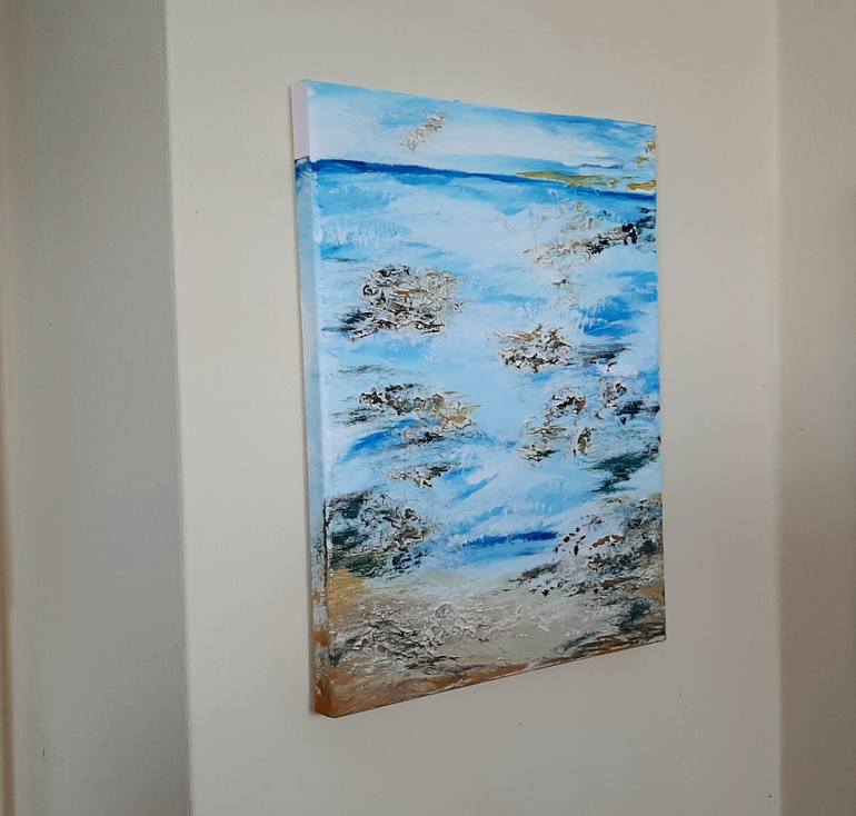 Original Seascape Painting by DANIELA MARAZOVA