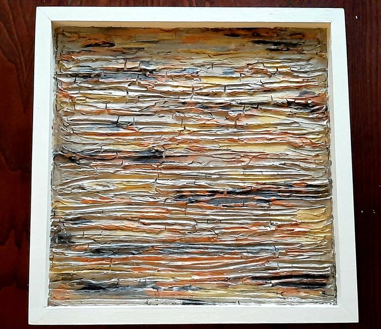 Original Art Deco Abstract Painting by DANIELA MARAZOVA