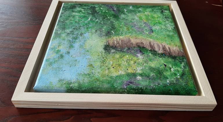 Original Expressionism Landscape Painting by DANIELA MARAZOVA