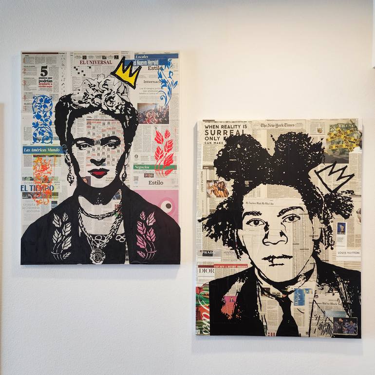 Original Contemporary Pop Culture/Celebrity Mixed Media by Daniel Gunn