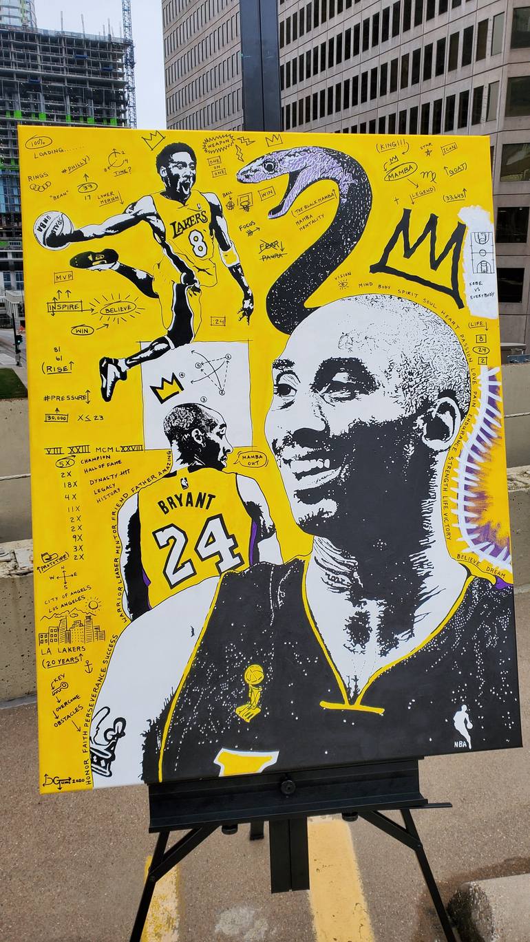 Original Pop Art Sports Painting by Daniel Gunn