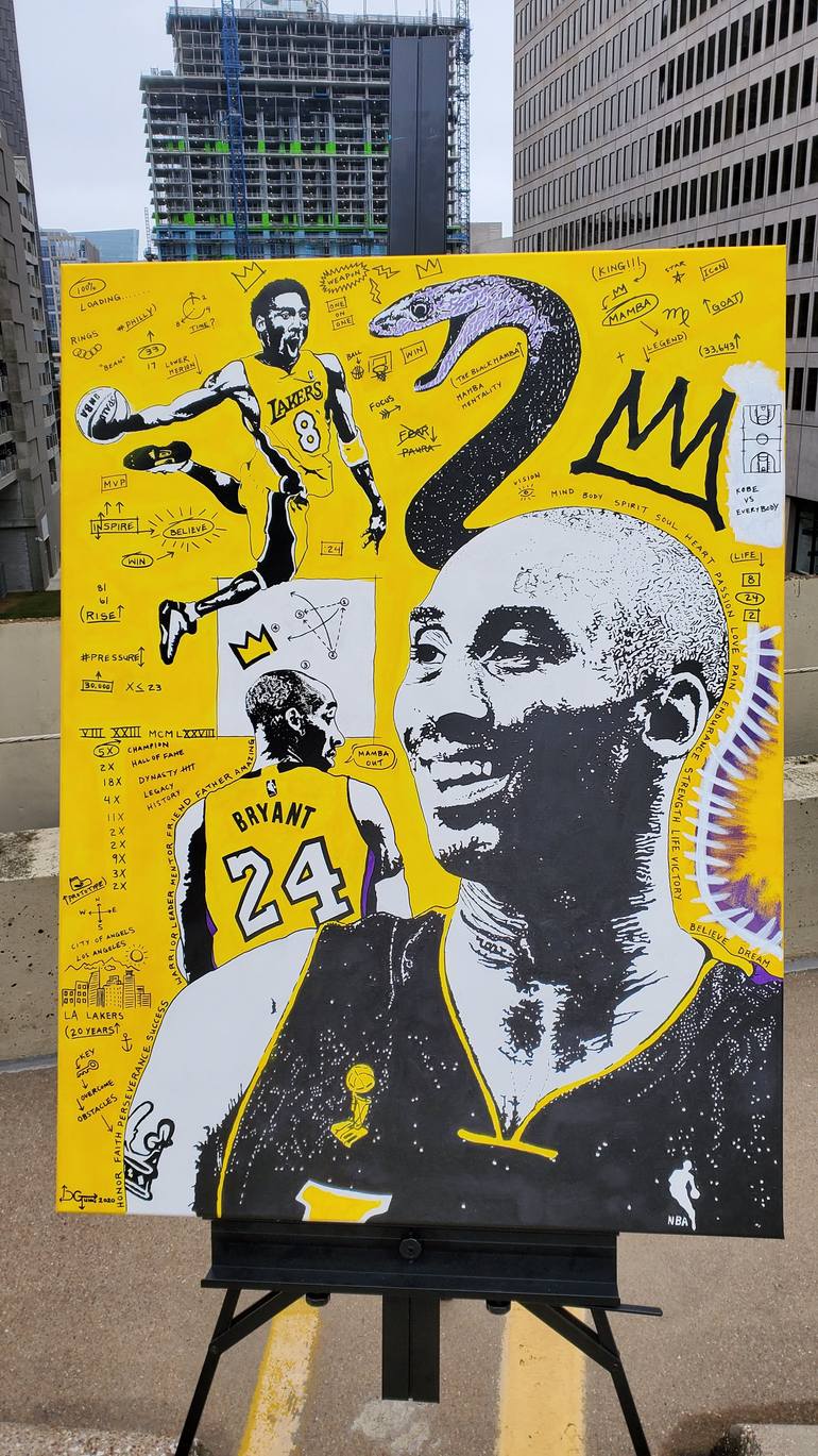 Original Pop Art Sports Painting by Daniel Gunn